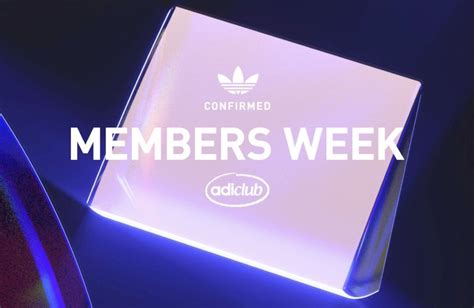 adidas members week|adidas membership week.